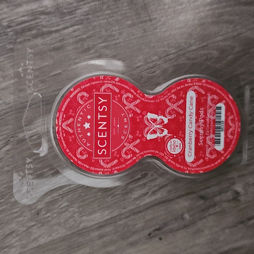 Scentsy Pods Twin Pack - Cranberry Candy Cane